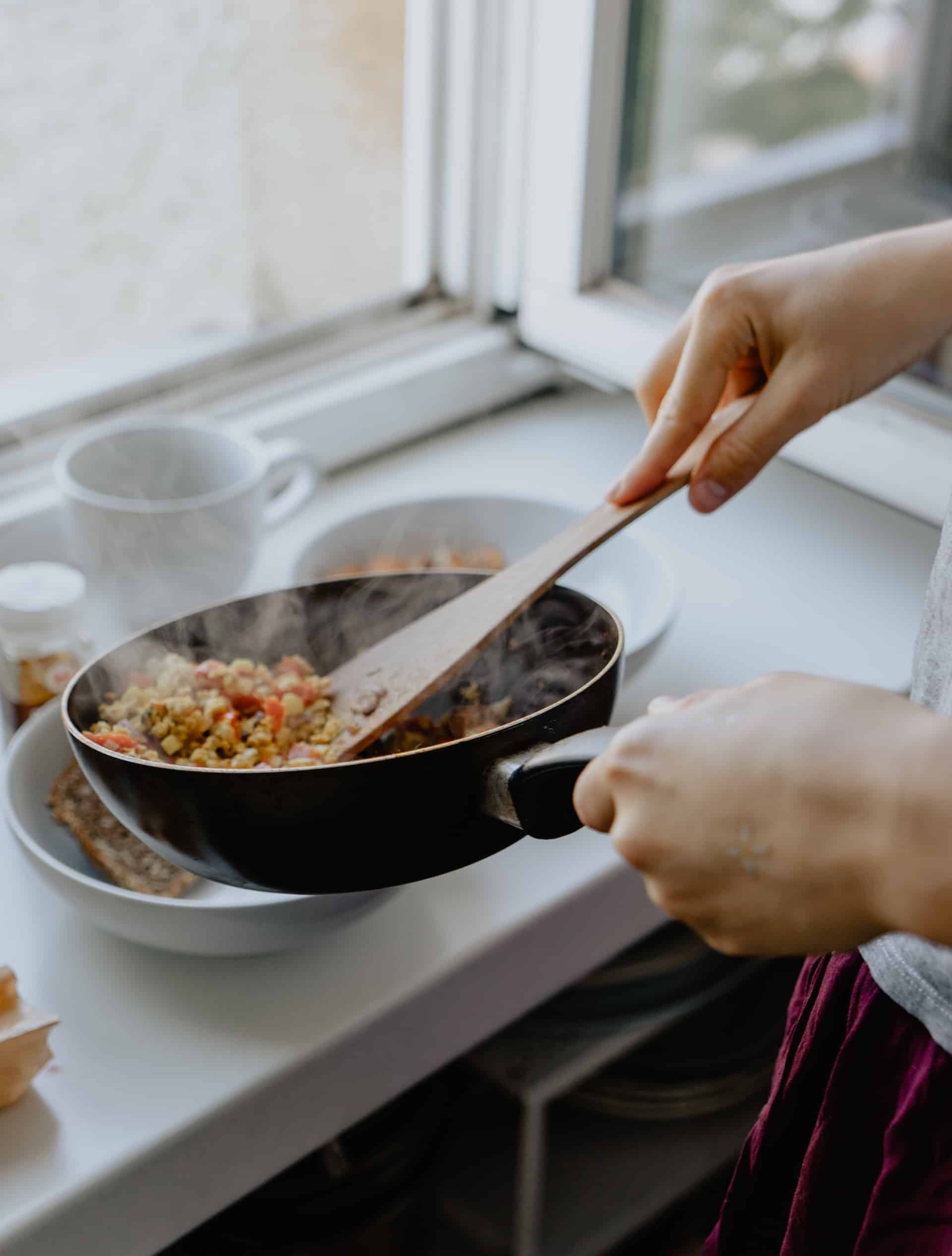 Cozinhar sem óleo