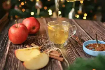 chá de maçã com canela para que serve