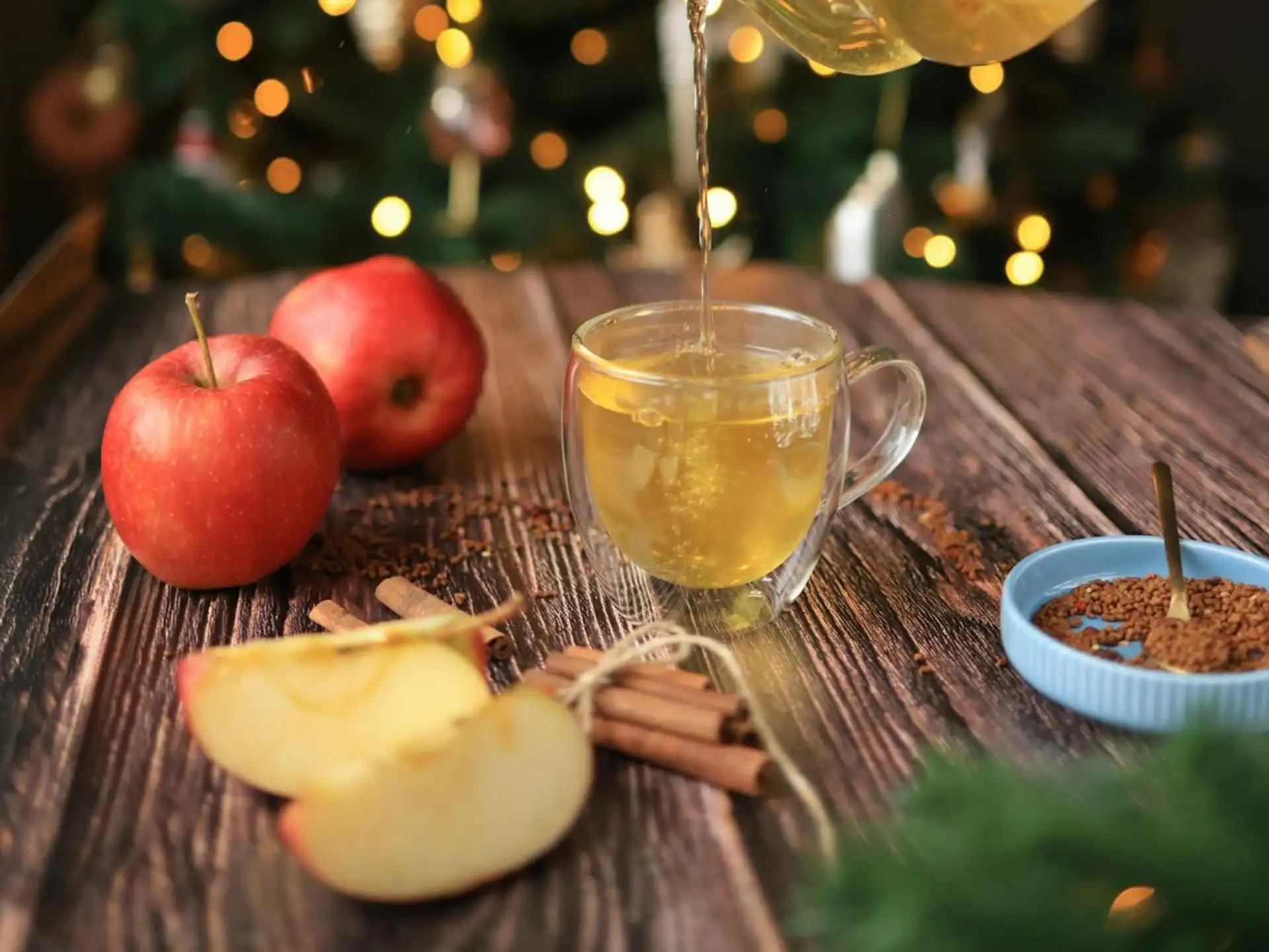 chá de maçã com canela para que serve